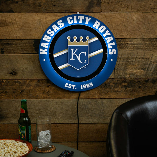 Team Sports America Everyday - Kansas City Royals, Metal Lite, Round