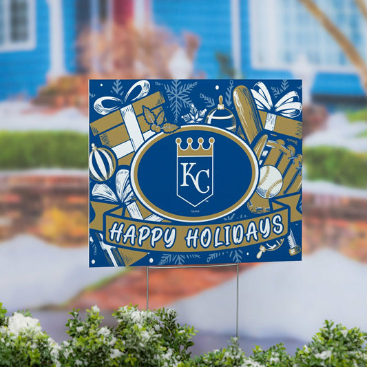 Team Sports America Everyday - Kansas City Royals Yard Sign, Holiday