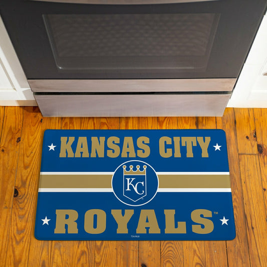 Team Sports America Best Seller - Kansas City Royals Anti-Fatigue Mat, 18"x30"
