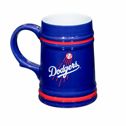 Team Sports America Classic - Los Angeles Dodgers Ceramic Stein Cup, 24oz