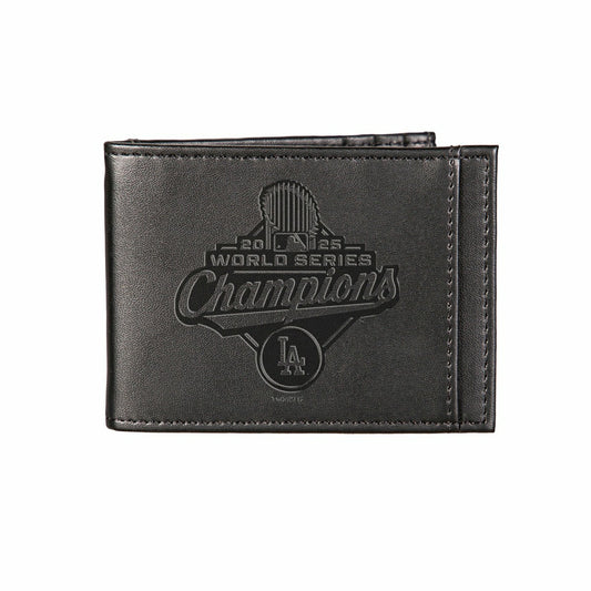 Team Sports America Everyday - Los Angeles Dodgers, World Series 2025 Front Pocket Wallet, Black