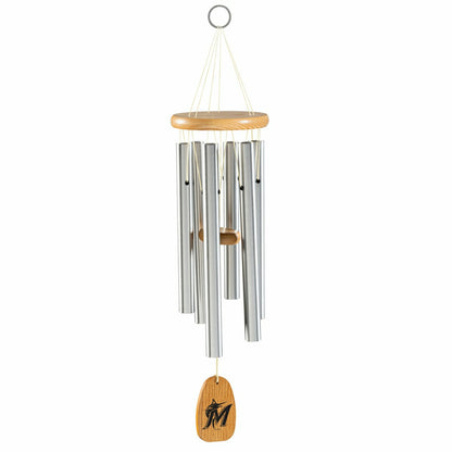 Team Sports America Essential - Miami Marlins, Hand Tuned Windchime, 27”