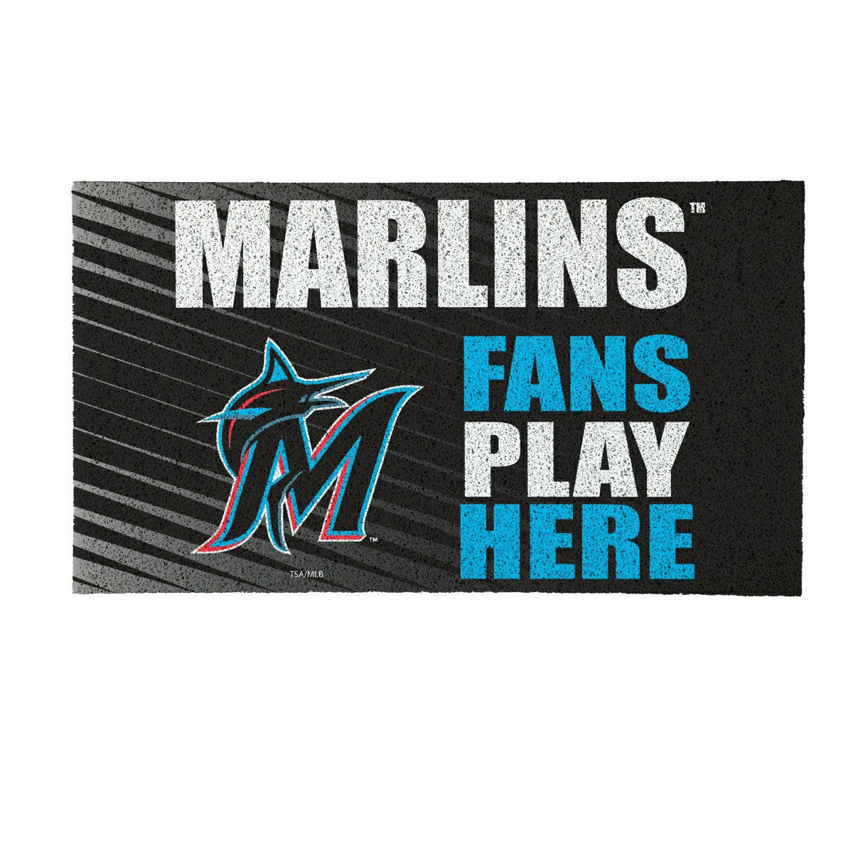 Team Sports America Trending - Miami Marlins Fan Mat, 28"x16"