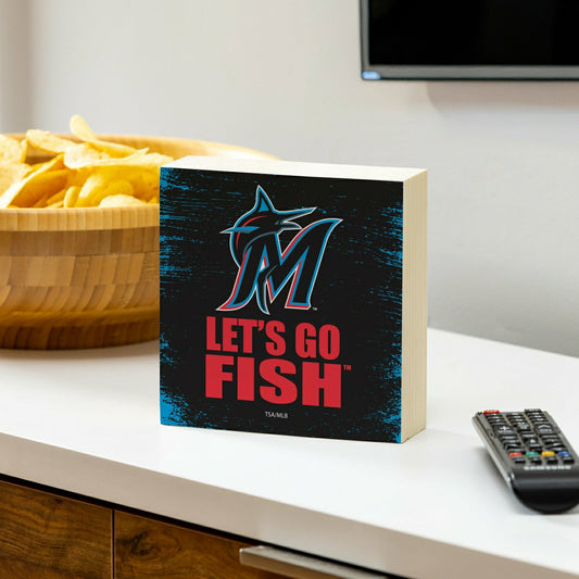 Team Sports America Everyday - Miami Marlins Plock, Down Home Fans, 6x6
