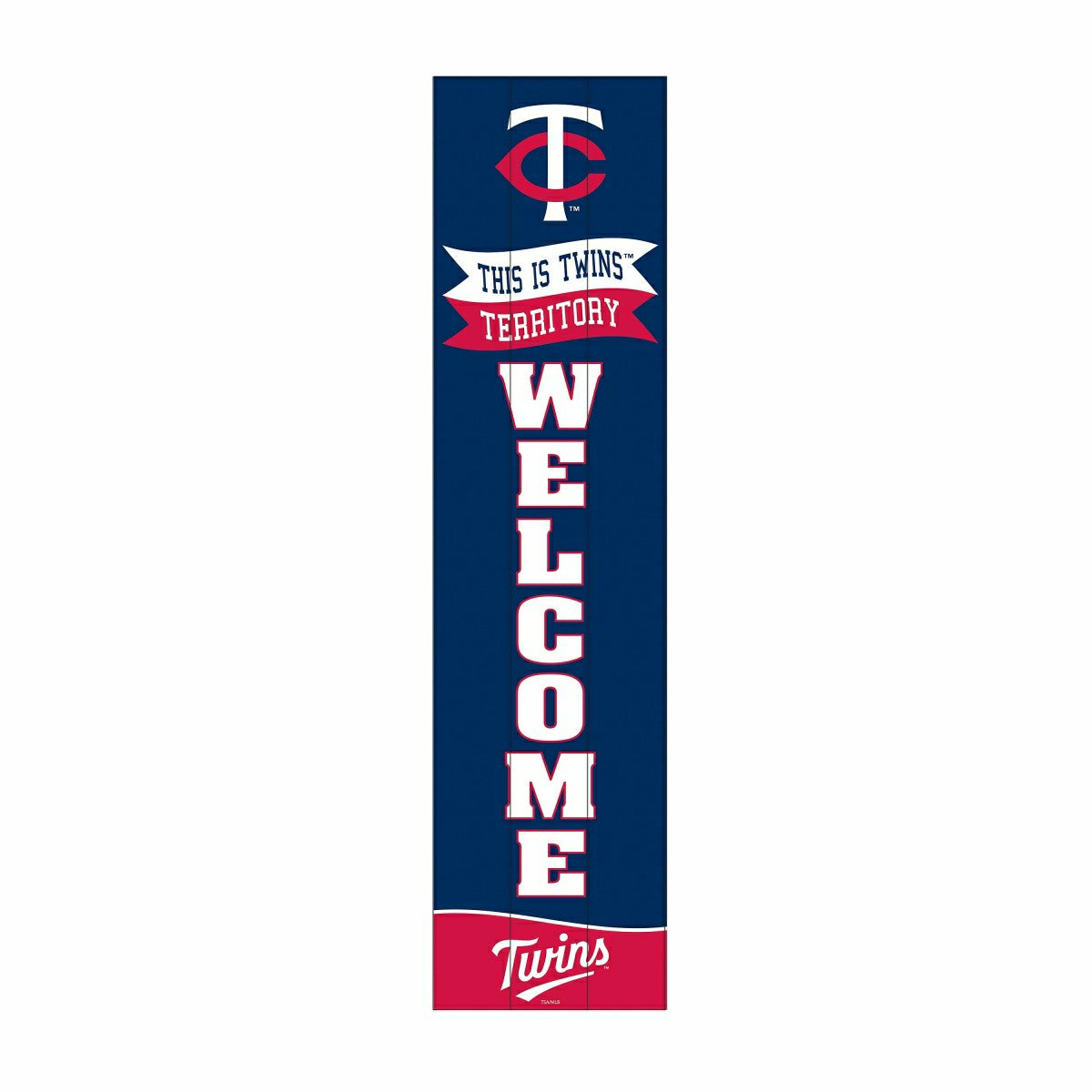 Team Sports America Classic - Minnesota Twins, 46" Leaner