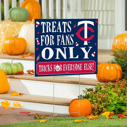 Team Sports America Essential - Minnesota Twins Yard Sign, Halloween Treats for Fans