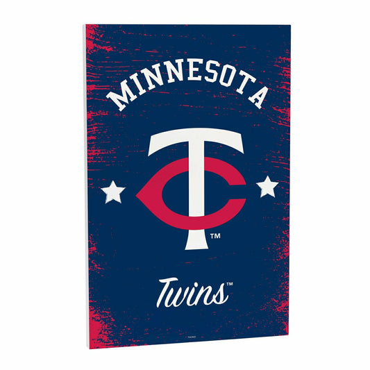 Team Sports America Best Seller - Minnesota Twins Wood Wall Sign, 16x24