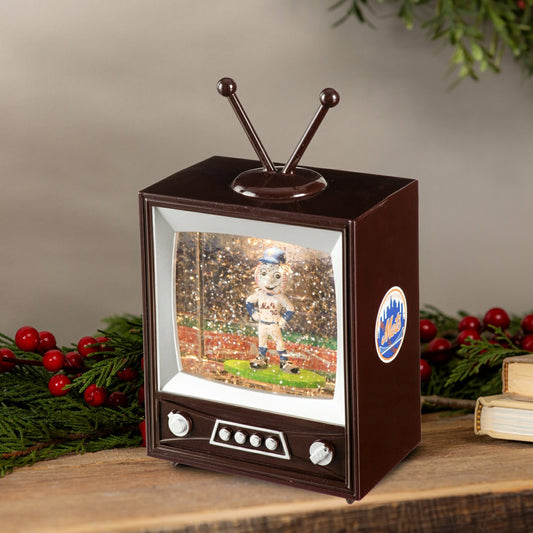 Team Sports America Exclusive - New York Mets Vintage TV Water Lantern