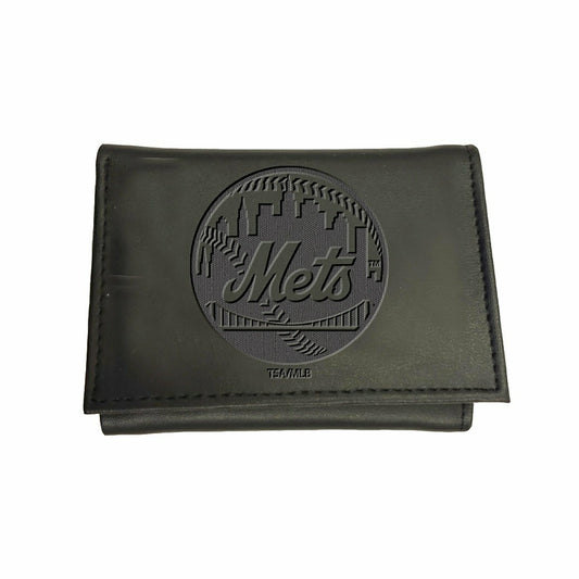 Team Sports America Essential - New York Mets Tri-Fold Wallet Black