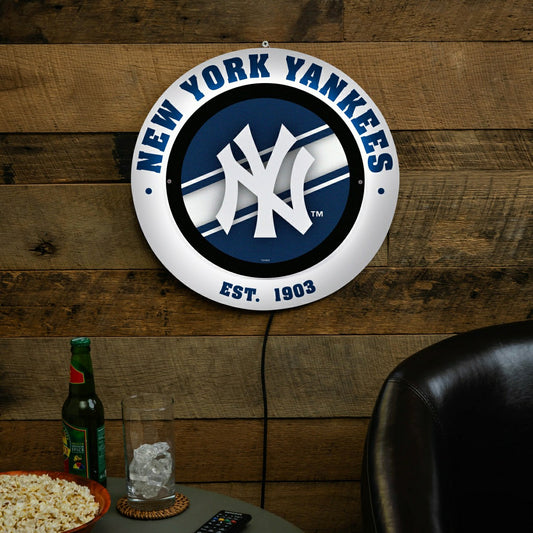 Team Sports America Essential - New York Yankees, Metal Lite, Round