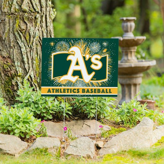 Team Sports America Signature - Athletics Yard Sign, Patriotic