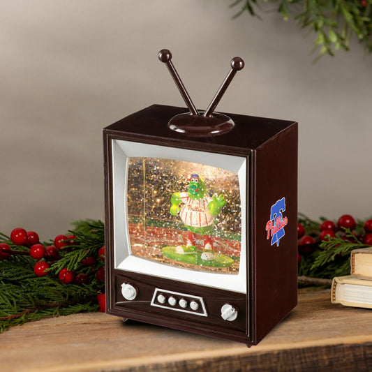 Team Sports America Classic - Philadelphia Phillies Vintage TV Water Lantern