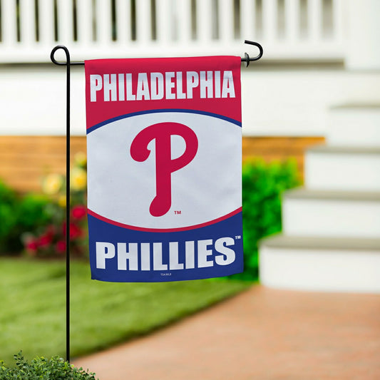 Team Sports America Classic - Philadelphia Phillies Suede Garden Flag