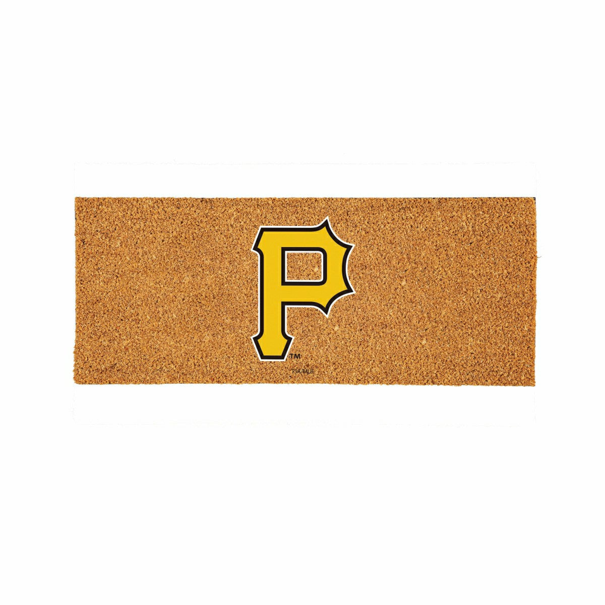 Team Sports America Recommended - Pittsburgh Pirates Extra Large Full Color Coir Mat, 60"x24"