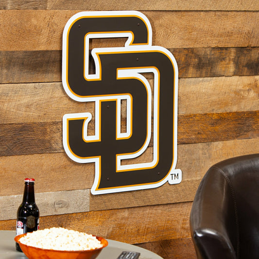 Team Sports America Value - San Diego Padres Premier Metal Wall Art