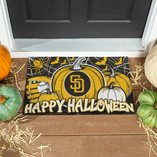 Team Sports America Trending - San Diego Padres Halloween PVC Mat, 28"x16"