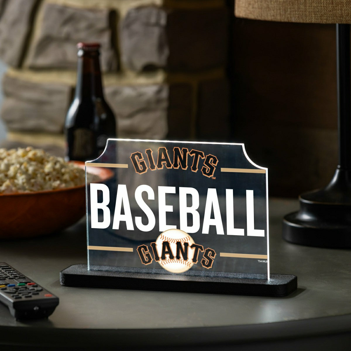 Team Sports America Everyday - San Francisco Giants Baseball Rectangle Desklite LED Decor