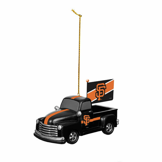 Team Sports America Signature - San Francisco Giants Rally Truck Ornament, Set of 2