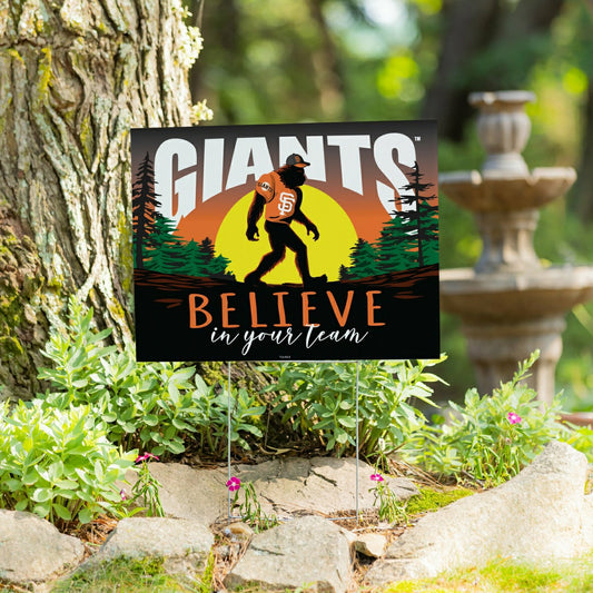Team Sports America Best Seller - San Francisco Giants Yard Sign, Bigfoot