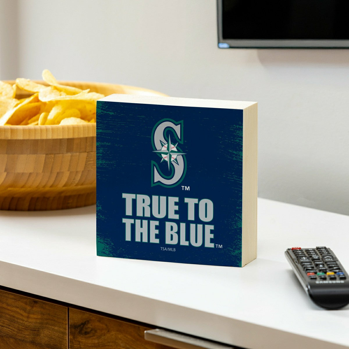Team Sports America Value - Seattle Mariners Plock, Down Home Fans, 6x6
