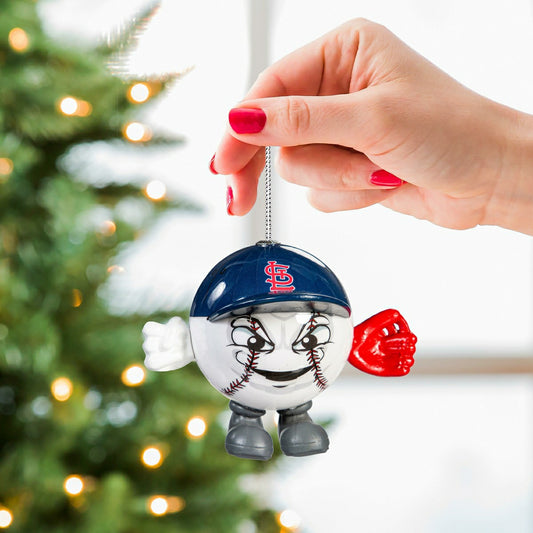 Team Sports America Recommended - St Louis Cardinals Ball Head Ornament