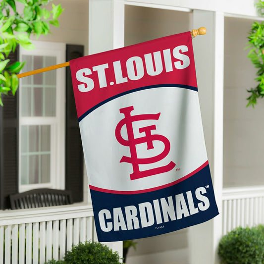 Team Sports America Exclusive - St Louis Cardinals Suede House Flag