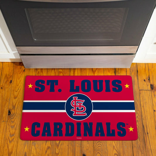 Team Sports America Essential - St Louis Cardinals Anti-Fatigue Mat, 18"x30"