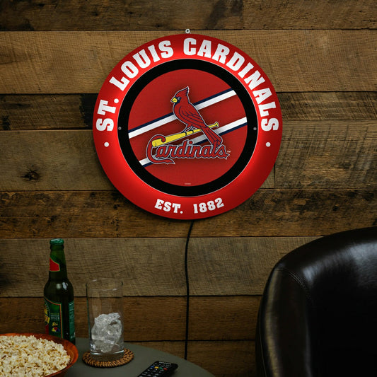 Team Sports America Classic - St Louis Cardinals, Metal Lite, Round