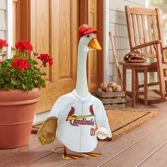 Team Sports America Essential - St Louis Cardinals Sports Porch Goose Uniform with Hat