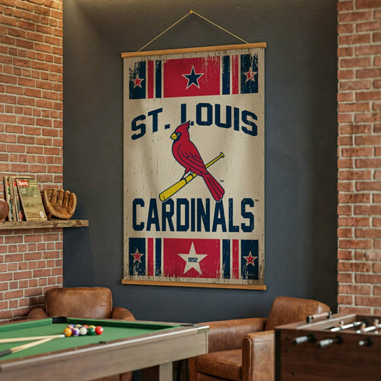 Team Sports America Best Seller - St Louis Cardinals, Canvas Wall Tapestry, Large, 54x36