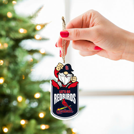 Team Sports America Value - St Louis Cardinals Gift Tag Ornament, Gnome Fan