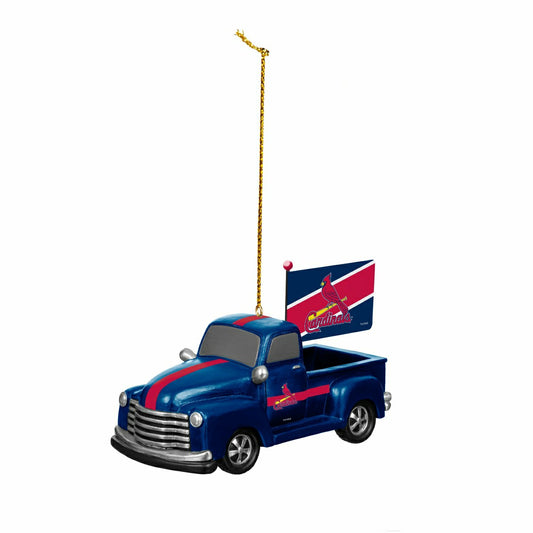 Team Sports America Exclusive - St Louis Cardinals Rally Truck Ornament, Set of 2