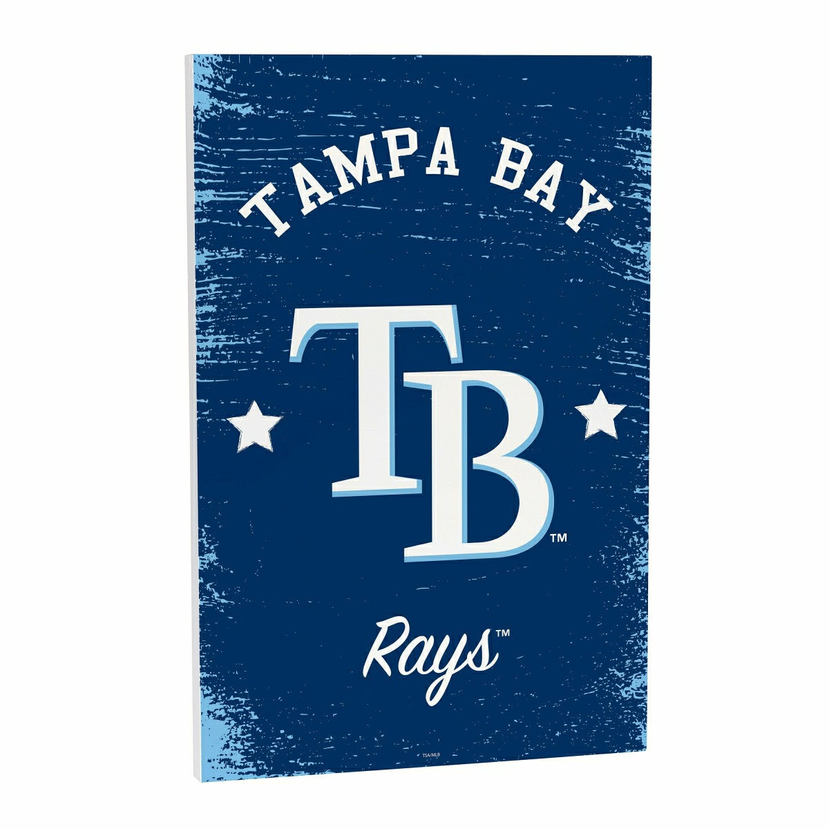 Team Sports America Trending - Tampa Bay Rays Wood Wall Sign, 16x24