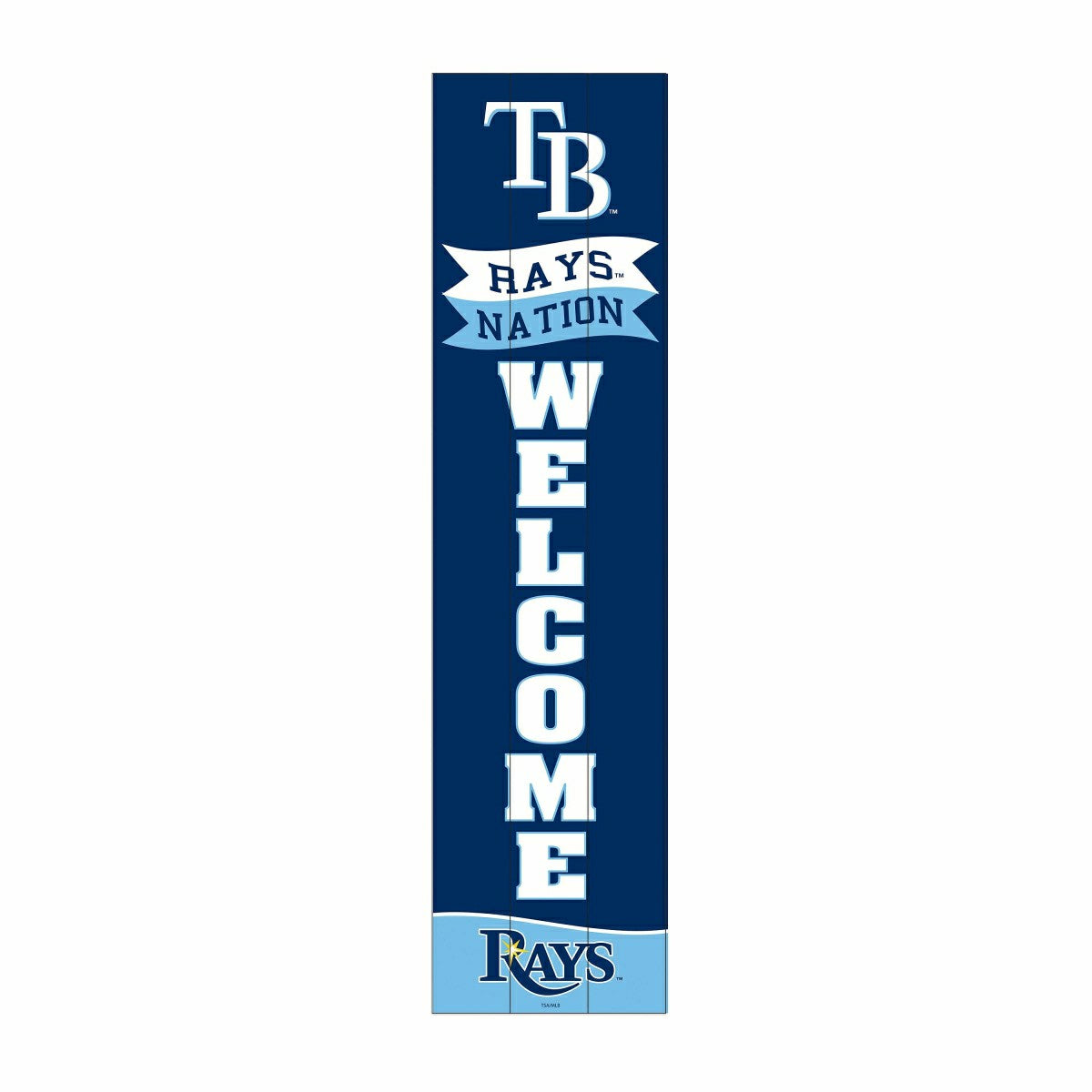 Team Sports America Value - Tampa Bay Rays, 46" Leaner