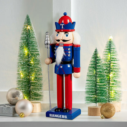 Team Sports America Recommended - Texas Rangers Nutcracker Statue