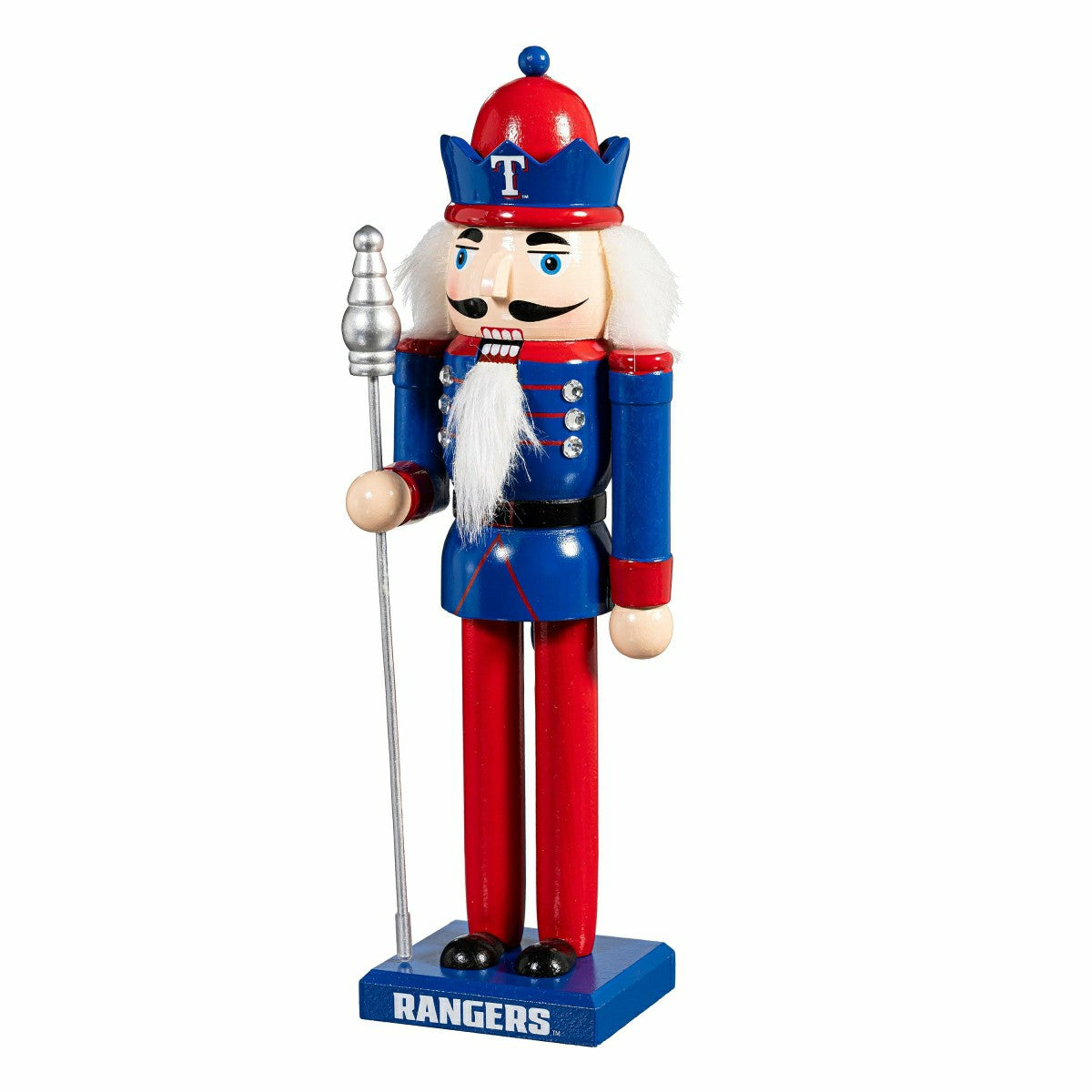 Team Sports America Recommended - Texas Rangers Nutcracker Statue