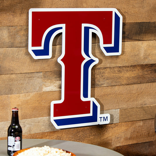 Team Sports America Signature - Texas Rangers Premier Metal Wall Art
