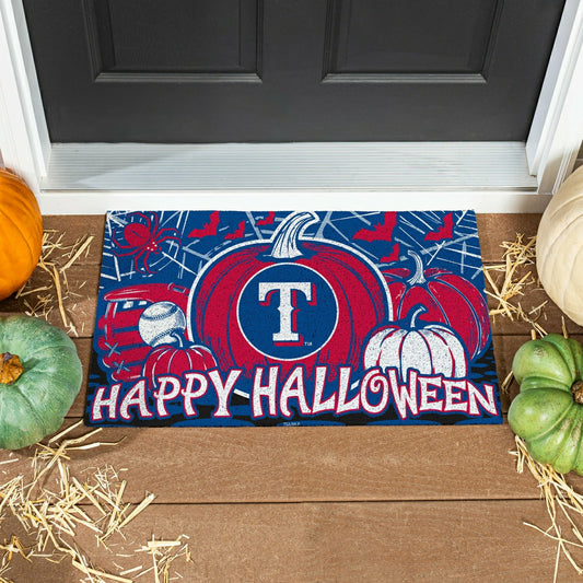 Team Sports America Classic - Texas Rangers Halloween PVC Mat, 28"x16"