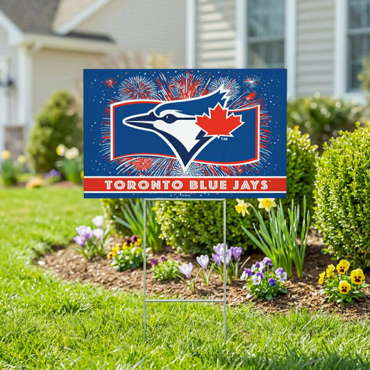Team Sports America Classic - Toronto Blue Jays Yard Sign, Patriotic