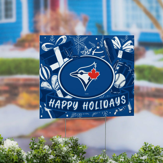 Team Sports America Recommended - Toronto Blue Jays Yard Sign, Holiday