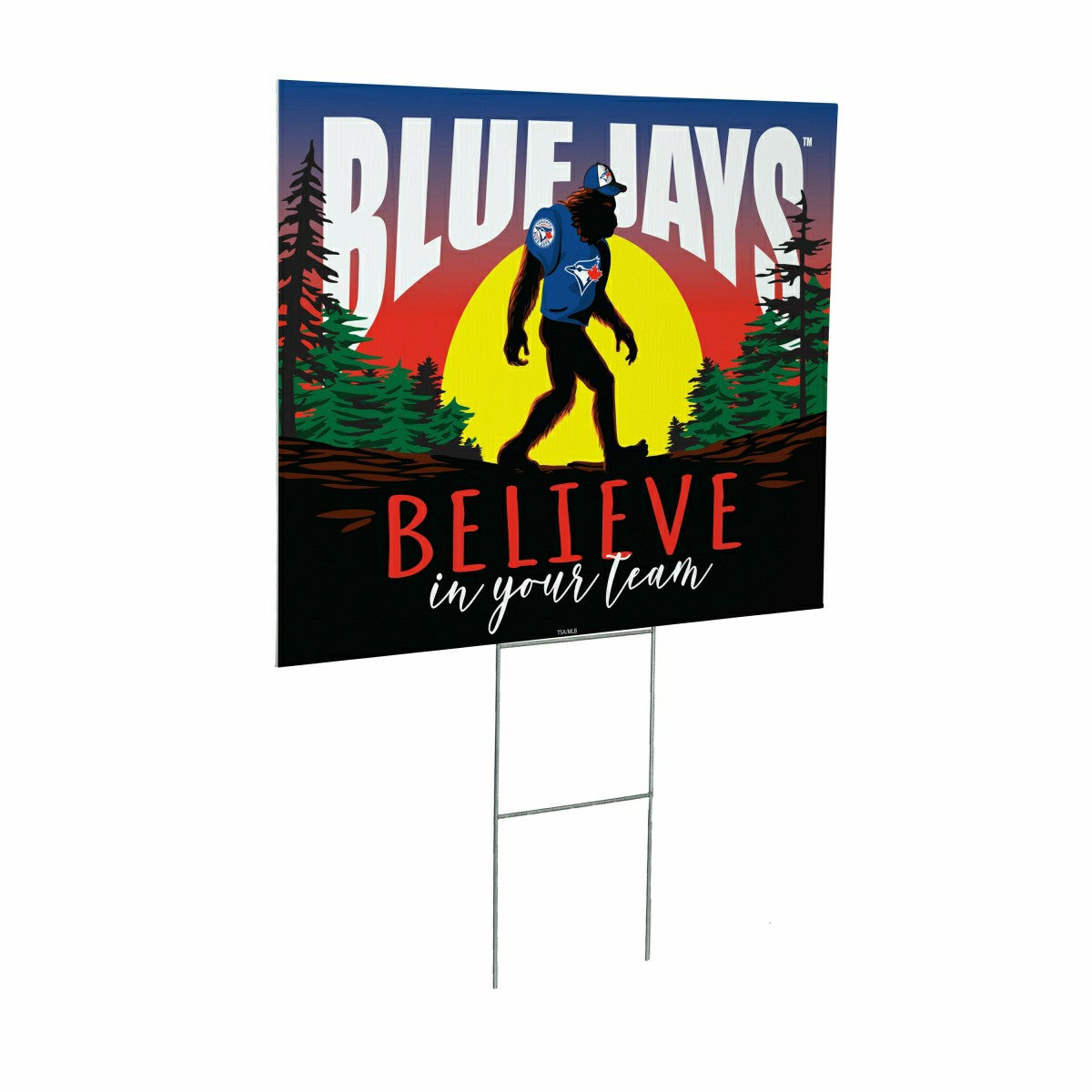 Team Sports America Value - Toronto Blue Jays Yard Sign, Bigfoot