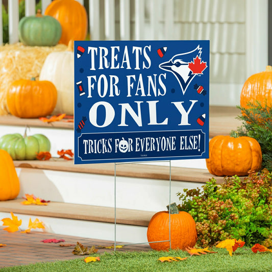 Team Sports America Trending - Toronto Blue Jays Yard Sign, Halloween Treats for Fans