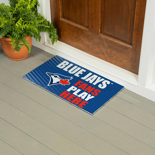 Team Sports America Signature - Toronto Blue Jays Fan Mat, 28"x16"