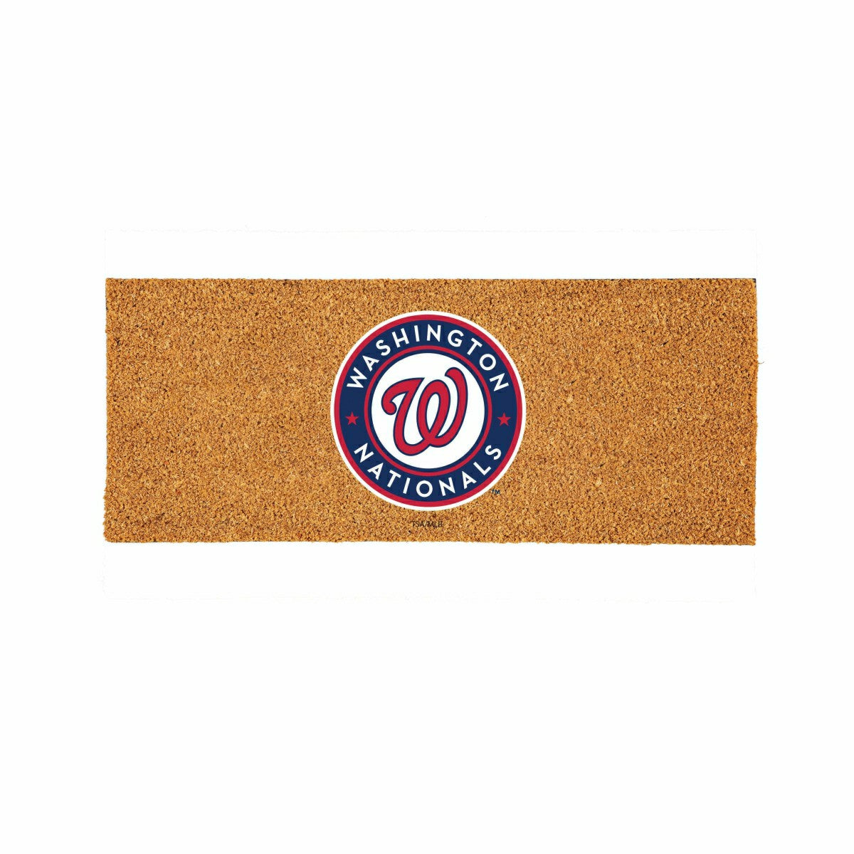 Team Sports America Value - Washington Nationals Extra Large Full Color Coir Mat, 60"x24"