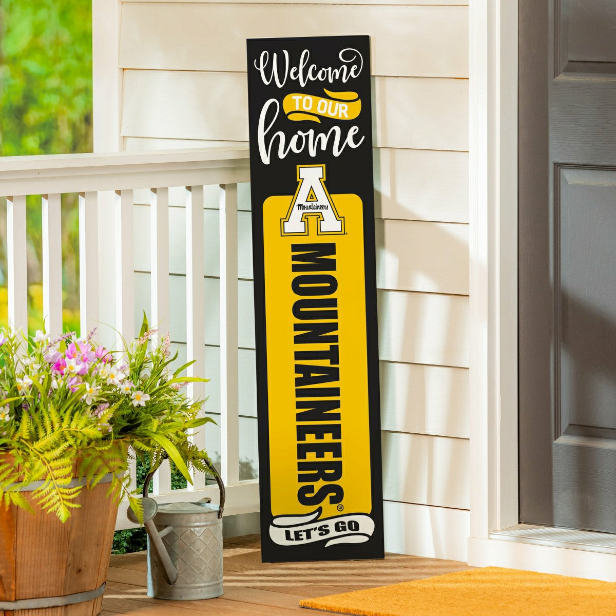 Team Sports America Trending - 47" Double Sided Leaner, Appalachian State University, Halloween
