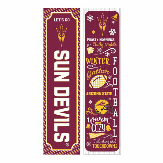 Team Sports America Everyday - Arizona State University 46" Double Sided Leaner, Winter Seasonal