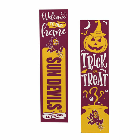 Team Sports America Value - Arizona State University 47" Double Sided Leaner, Halloween
