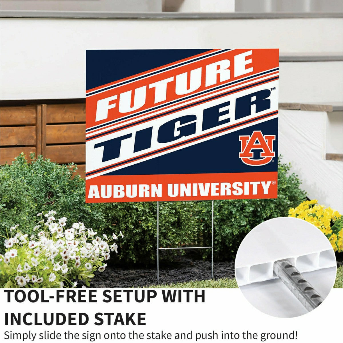 Team Sports America Essential - Auburn University Coroplast Yard Sign, Future Student