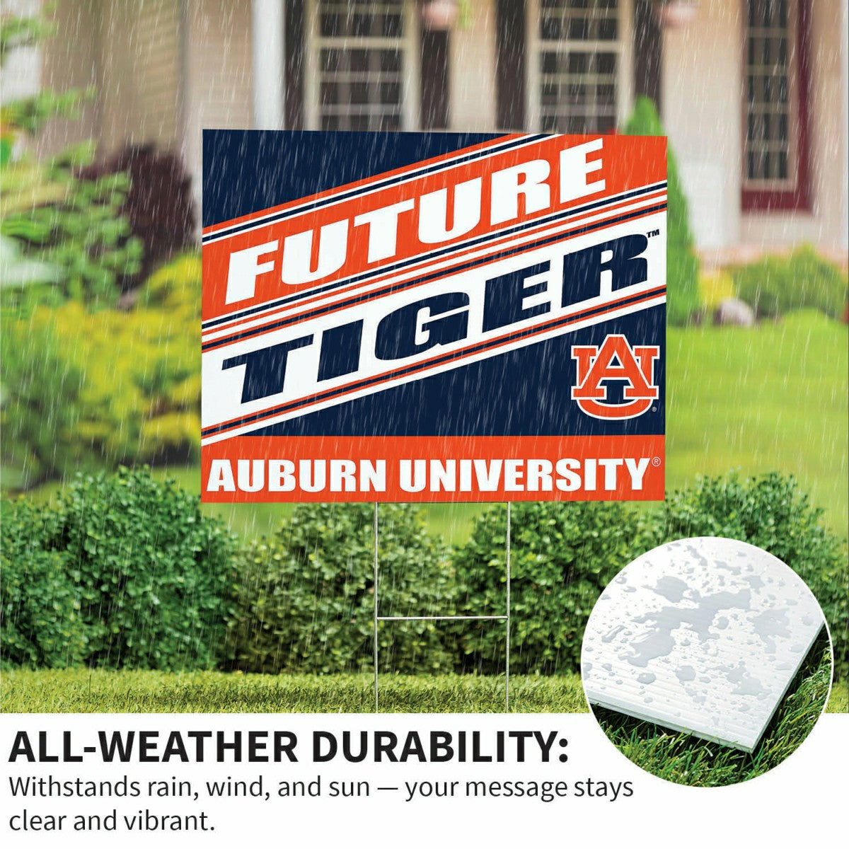 Team Sports America Essential - Auburn University Coroplast Yard Sign, Future Student