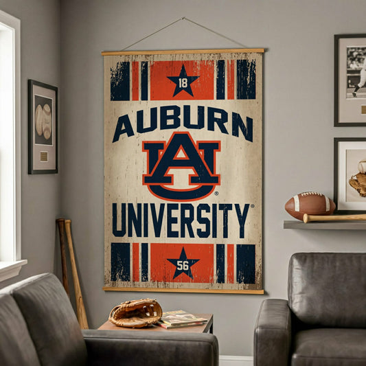 Team Sports America Everyday - Auburn University, Canvas Wall Tapestry, Large, 54x36